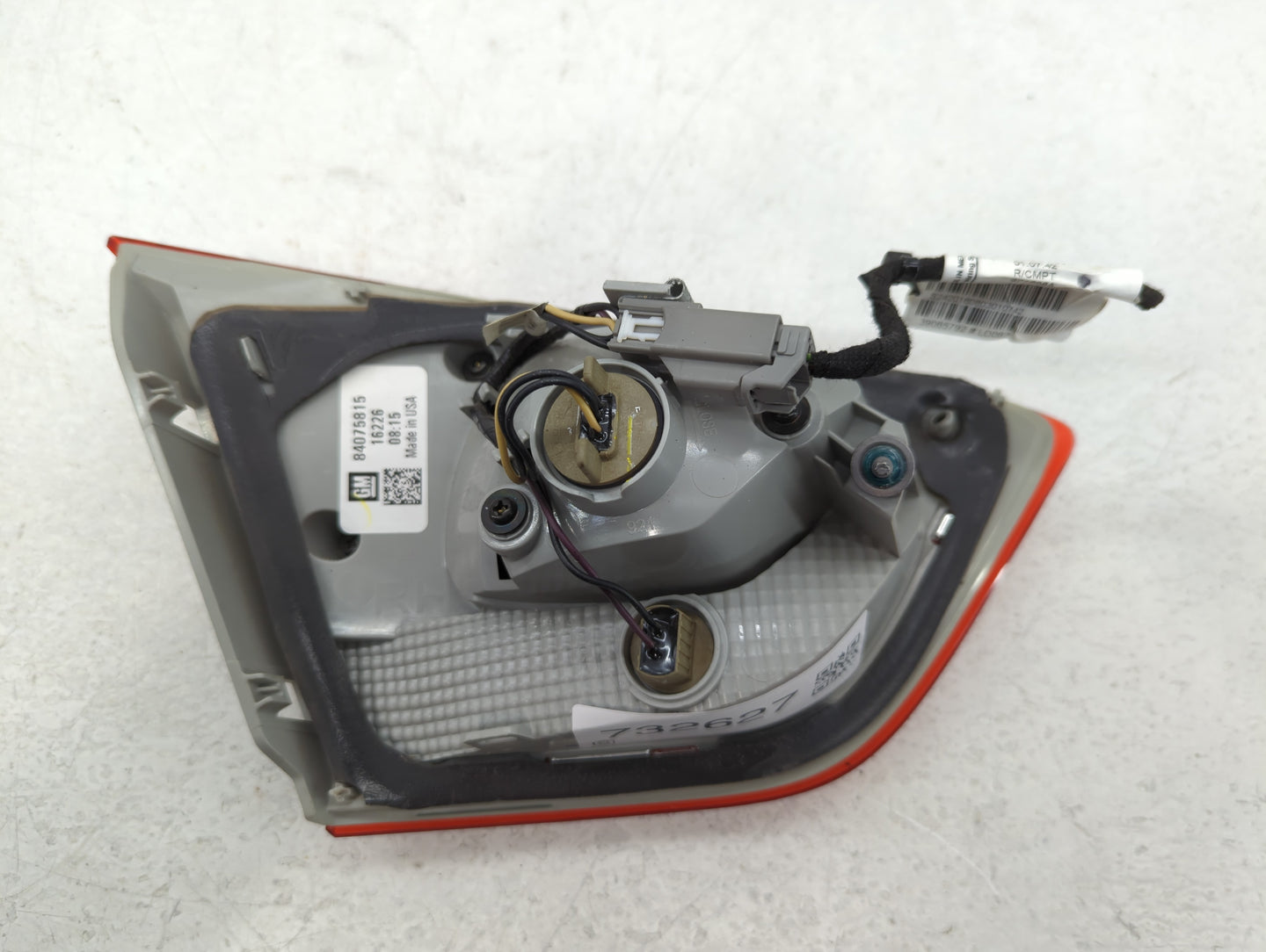 2017-2019 Chevrolet Cruze Tail Light Assembly Driver Left OEM P/N:84075815 Fits Fits 2017 2018 2019 OEM Used Auto Parts - Oe