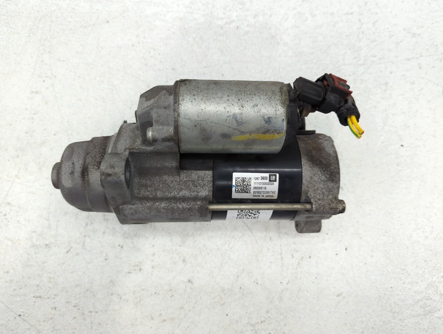 2017-2019 Chevrolet Cruze Car Starter Motor Solenoid OEM P/N:12673600 Fits Fits 2017 2018 2019 2020 2021 2022 OEM Used Auto 
