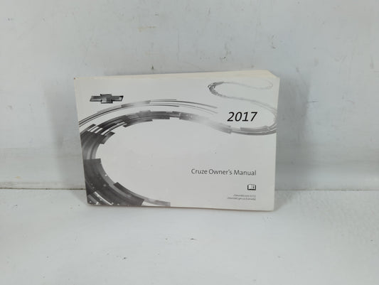 2017 Chevrolet Cruze Owners Manual Book Guide P/N:23223173 A OEM Used Auto Parts - Oemusedautoparts1.com