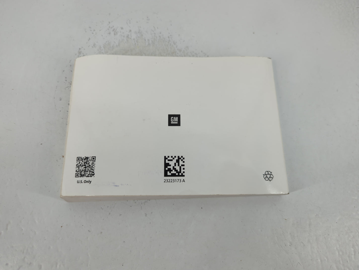 2017 Chevrolet Cruze Owners Manual Book Guide P/N:23223173 A OEM Used Auto Parts - Oemusedautoparts1.com