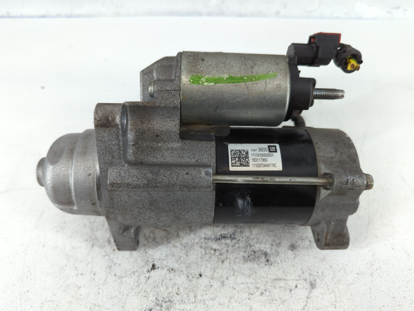 2017-2019 Chevrolet Cruze Car Starter Motor Solenoid OEM P/N:12673600 Fits Fits 2017 2018 2019 2020 2021 2022 OEM Used Auto 