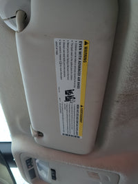 2017-2019 Chevrolet Cruze Sun Visor Shade Replacement Driver Left Mirror Fits Fits 2017 2018 2019 OEM Used Auto Parts - Oemu