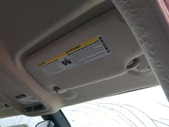 compare product 2017-2019 Chevrolet Cruze Sun Visor Shade Replacement Passenger Right Mirror Fits Fits 2017 2018 2019 OEM Used Auto Parts