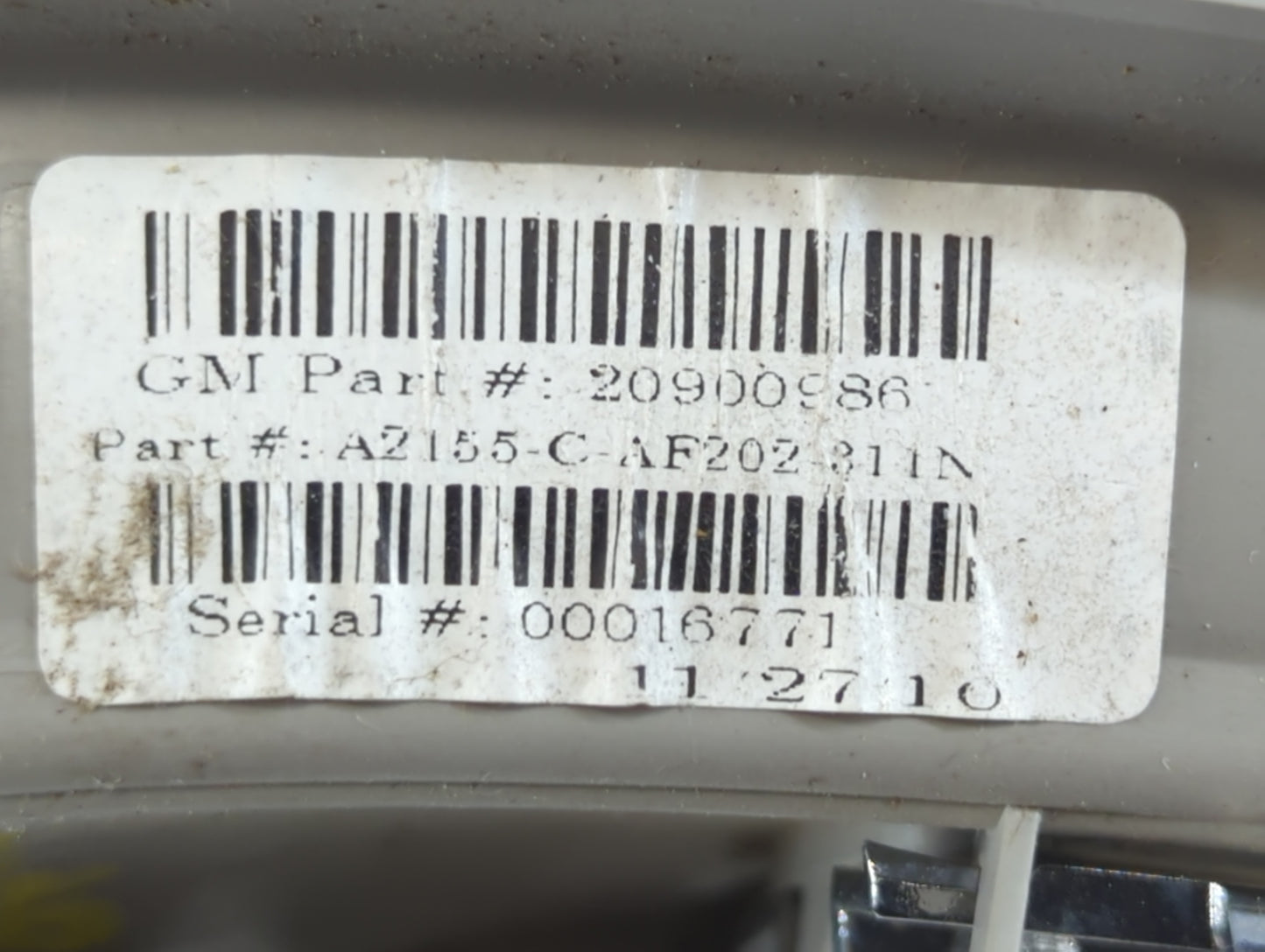 2017 Chevrolet Equinox Overhead Roof Console - Oemusedautoparts1.com