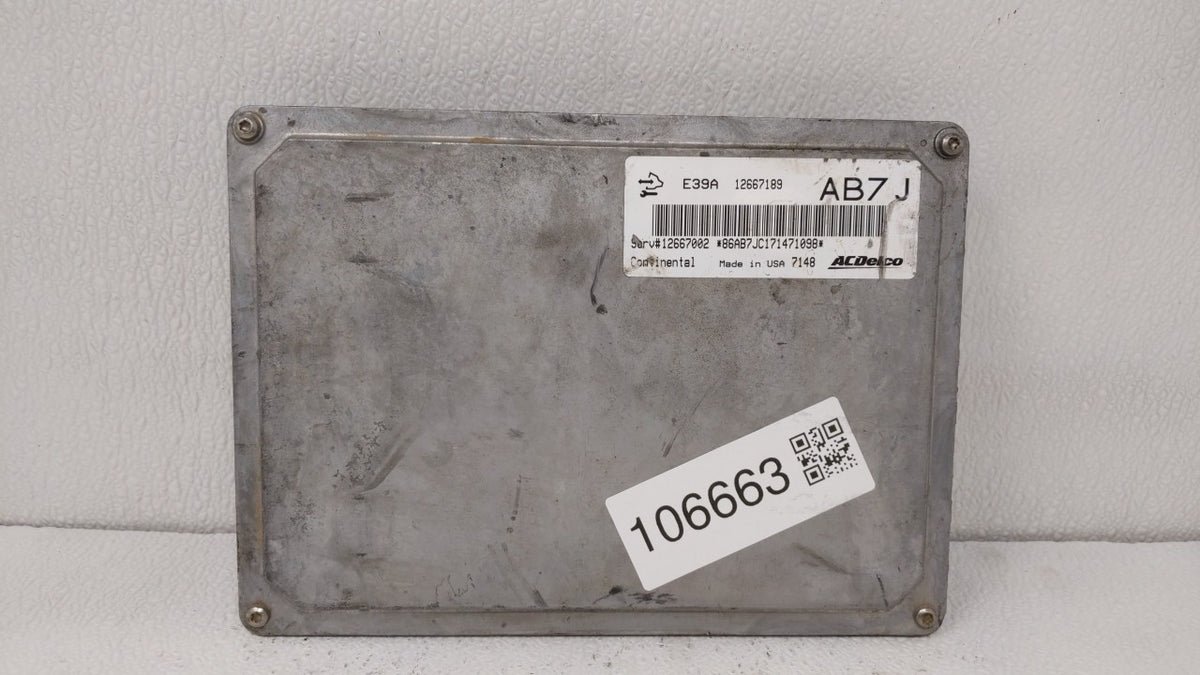 2017 Chevrolet Equinox PCM Engine Control Computer ECU ECM PCU OEM P/N:12667002 12667189, 12685918, 12666068 Fits 2018 2019 