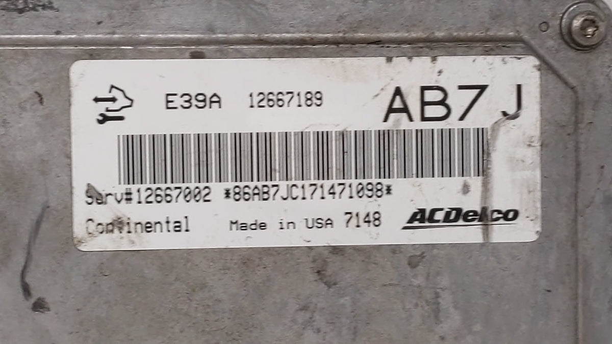 2017 Chevrolet Equinox PCM Engine Control Computer ECU ECM PCU OEM P/N:12667002 12667189, 12685918, 12666068 Fits 2018 2019 