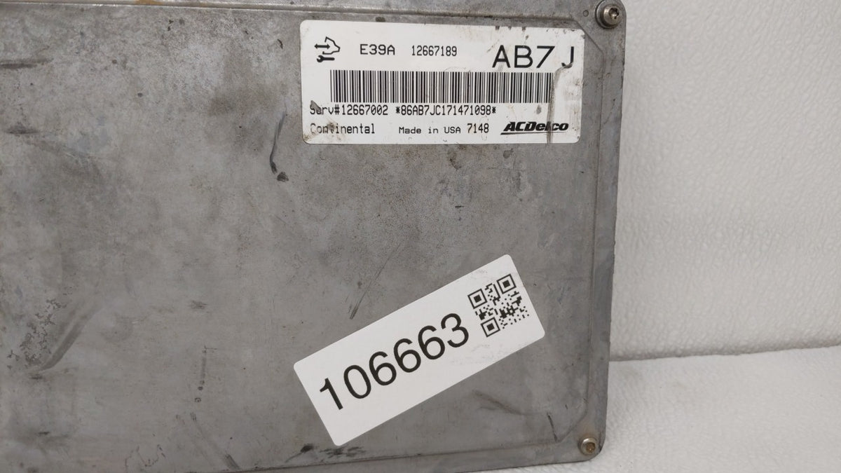 2017 Chevrolet Equinox PCM Engine Control Computer ECU ECM PCU OEM P/N:12667002 12667189, 12685918, 12666068 Fits 2018 2019 