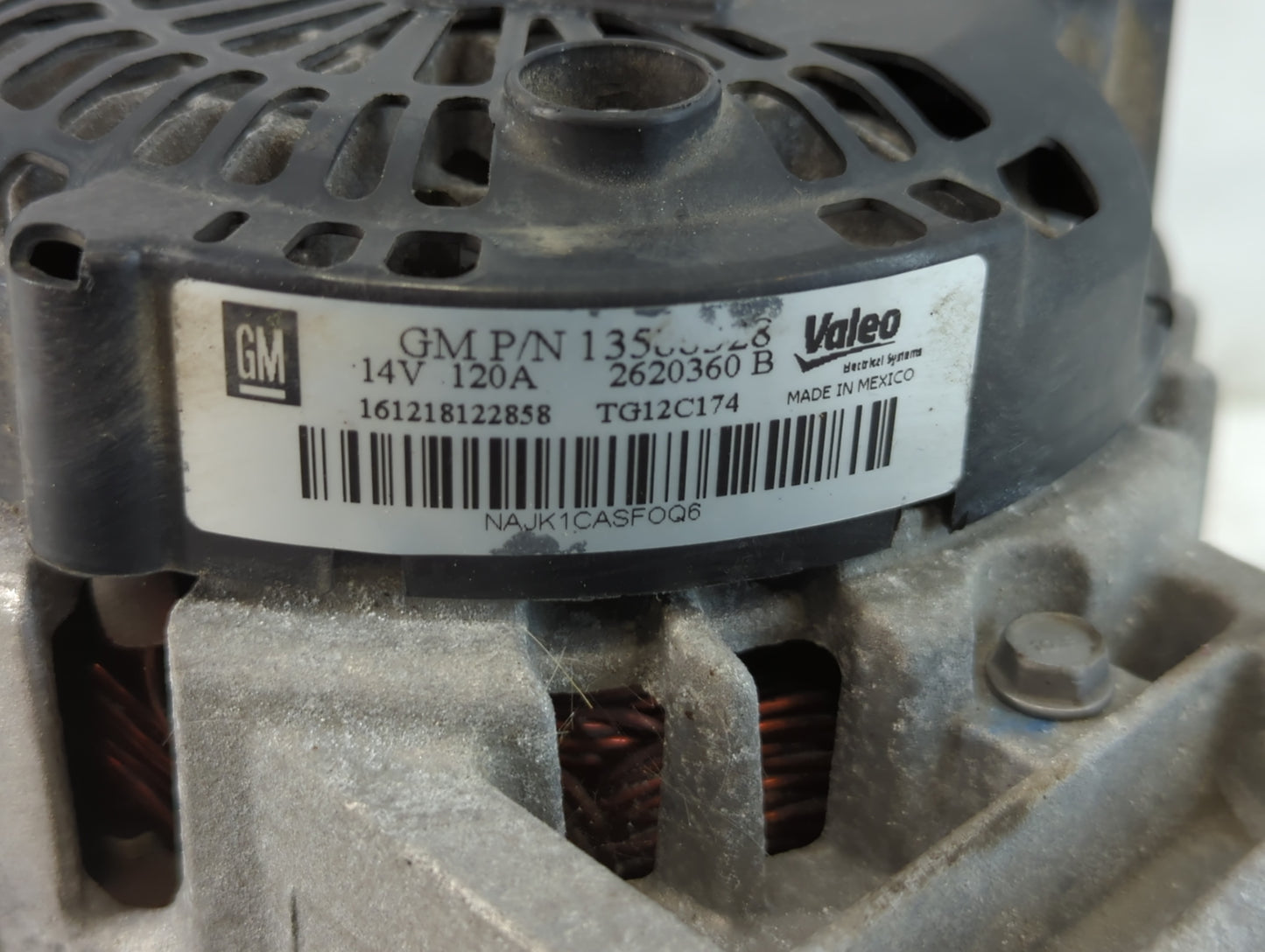 2010-2017 Chevrolet Equinox Alternator Replacement Generator Charging Assembly Engine OEM Fits OEM Used Auto Parts - Oemused