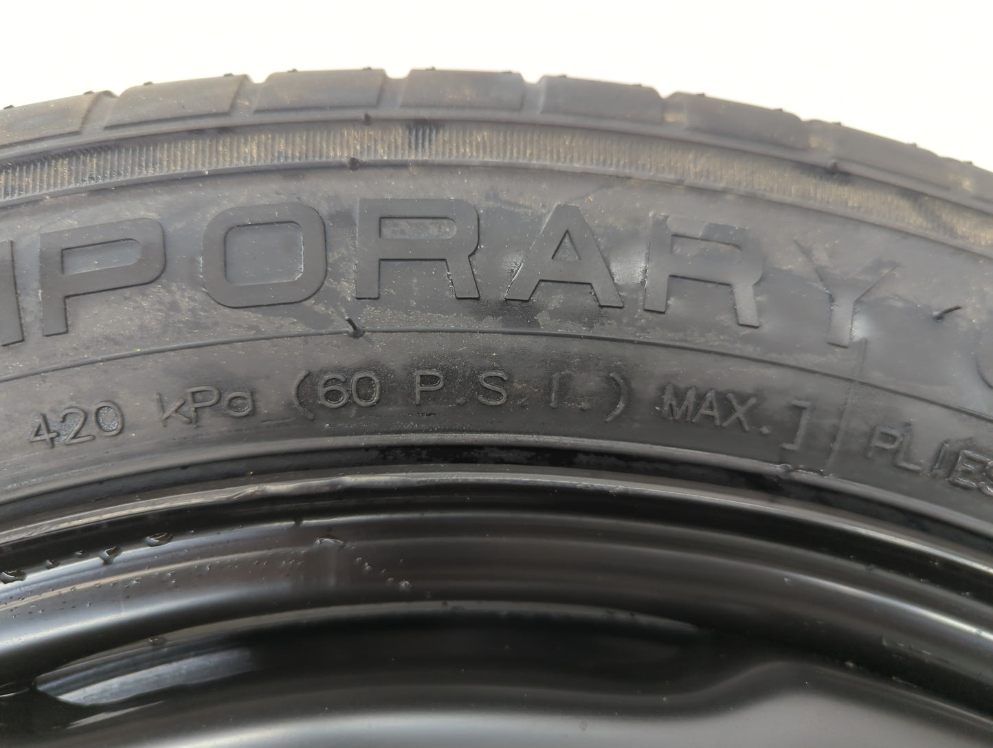 2010-2017 Chevrolet Equinox Spare Donut Tire Wheel Rim Oem - Oemusedautoparts1.com