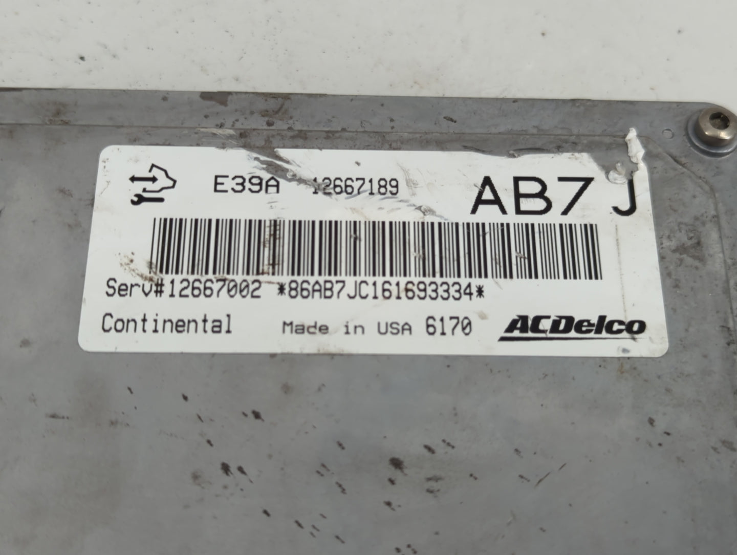 2017 Chevrolet Equinox PCM Engine Control Computer ECU ECM PCU OEM P/N:12667189 Fits Fits 2018 2019 2020 OEM Used Auto Parts