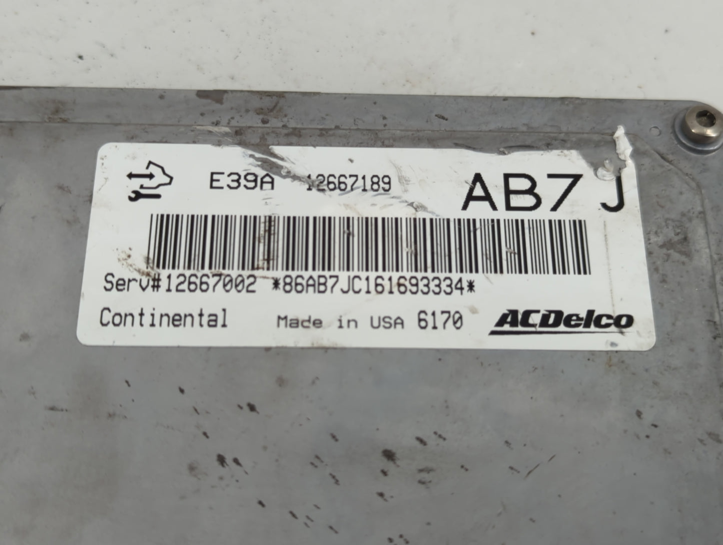 2017 Chevrolet Equinox PCM Engine Control Computer ECU ECM PCU OEM P/N:12667189 Fits Fits 2018 2019 2020 OEM Used Auto Parts