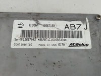 2017 Chevrolet Equinox PCM Engine Control Computer ECU ECM PCU OEM P/N:12667189 Fits Fits 2018 2019 2020 OEM Used Auto Parts