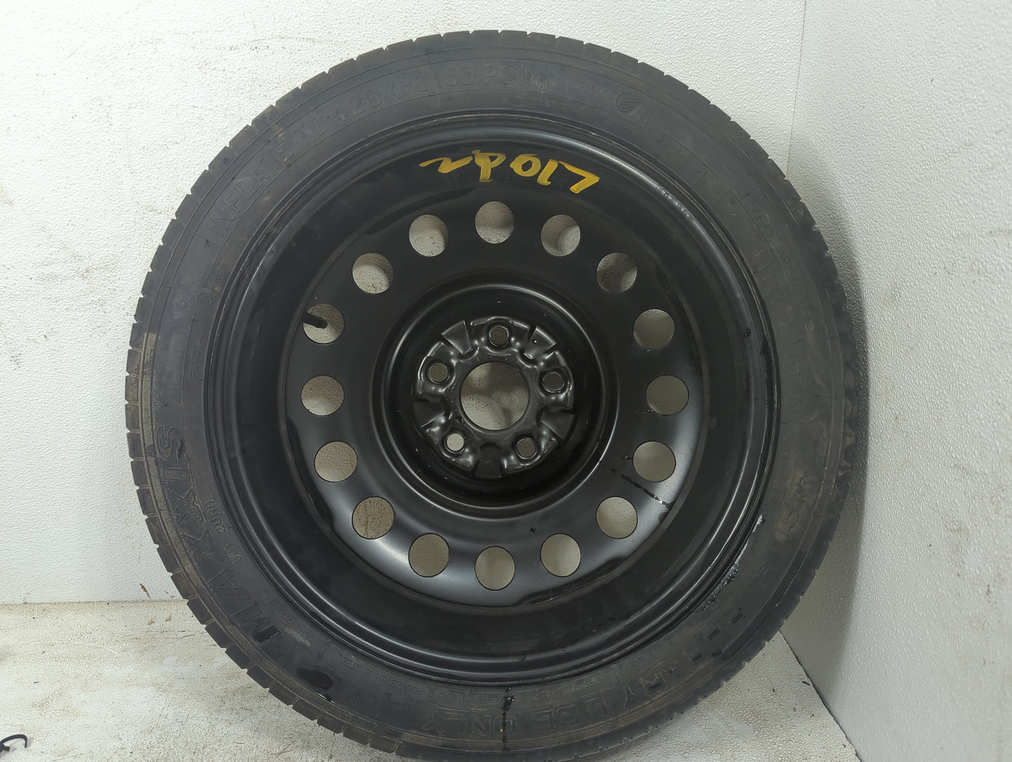 2010-2017 Chevrolet Equinox Spare Donut Tire Wheel Rim Oem 1142770 - Oemusedautoparts1.com