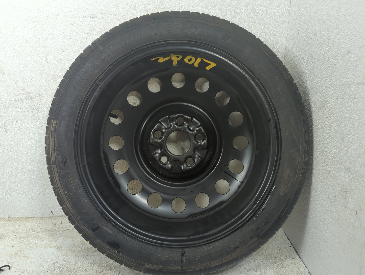 2010-2017 Chevrolet Equinox Spare Donut Tire Wheel Rim Oem 1142770 - Oemusedautoparts1.com