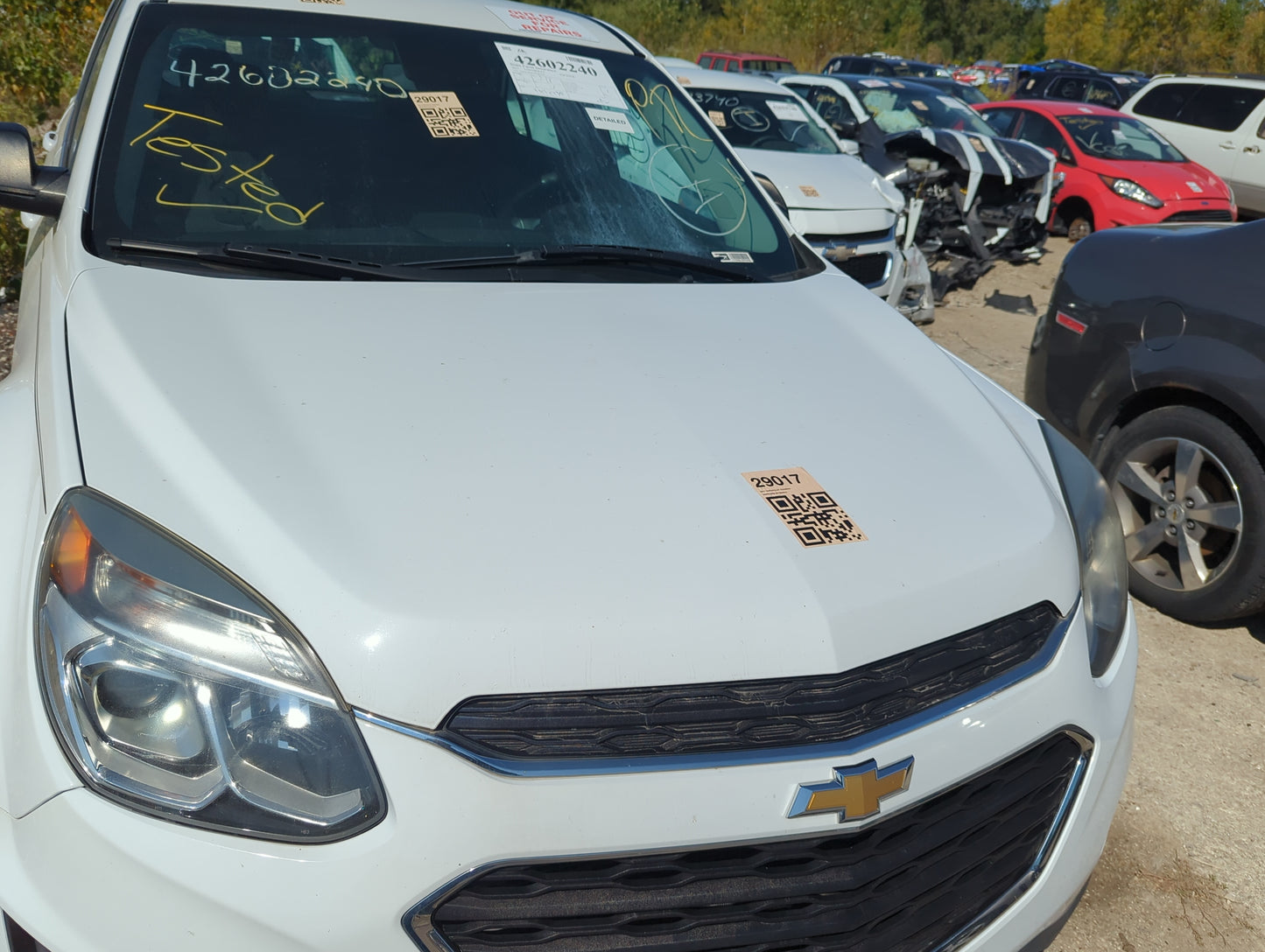 2010-2017 Chevrolet Equinox Hood Oem - Oemusedautoparts1.com