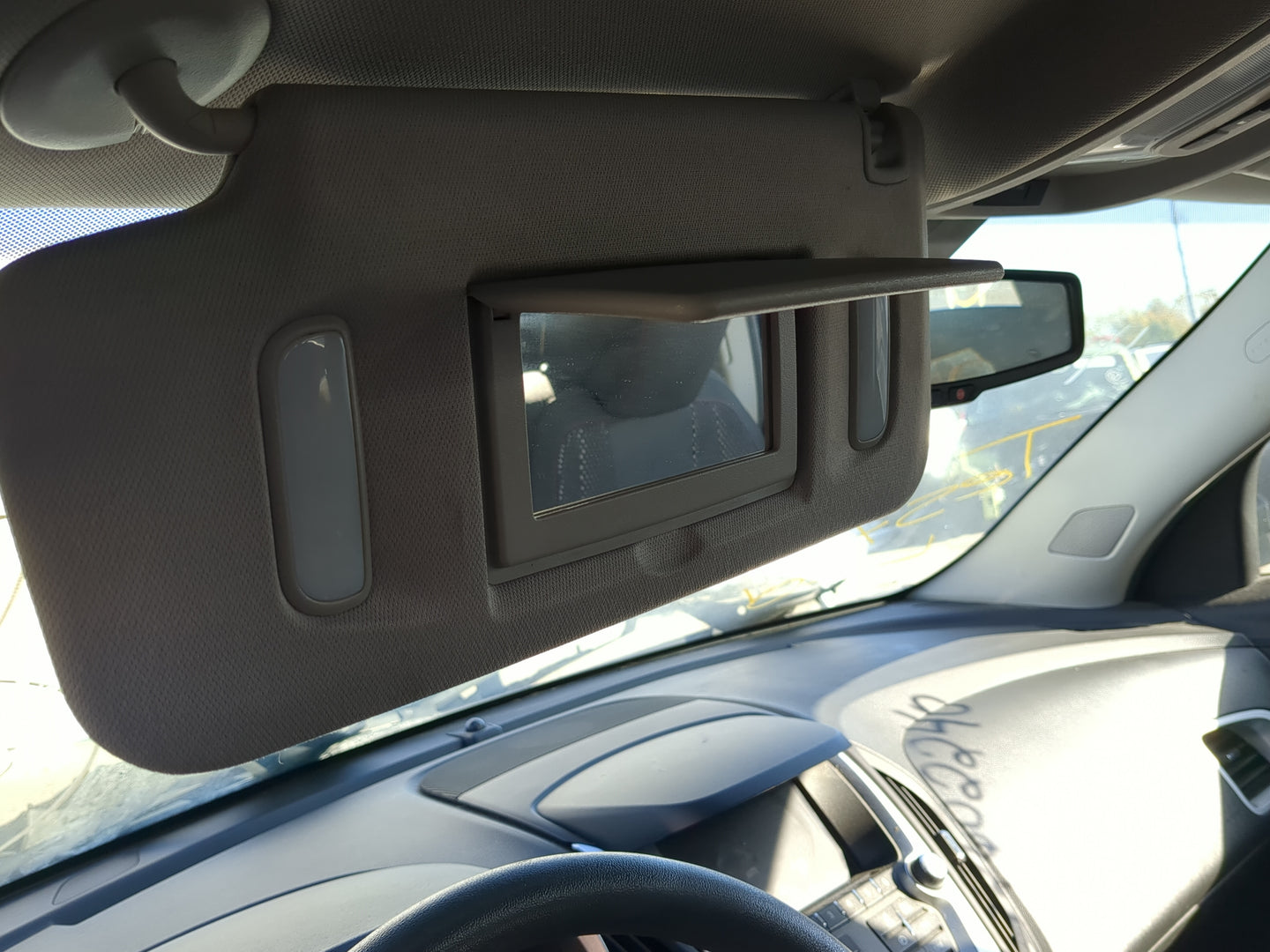 2010-2017 Chevrolet Equinox Sun Visor Shade Replacement Driver Left Mirror Fits Fits 2010 2011 2012 2013 2014 2015 2016 2017