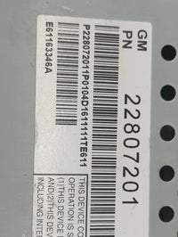 2012-2017 Chevrolet Equinox Information Display Screen 1143099 - Oemusedautoparts1.com