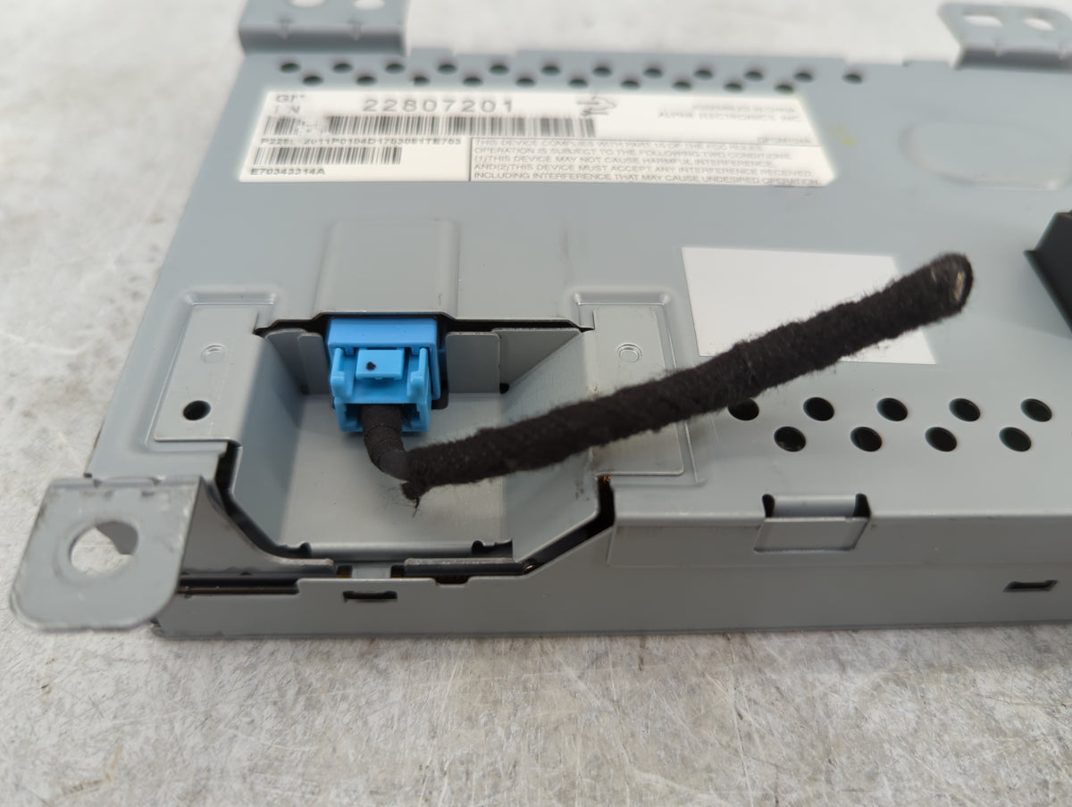 2012-2017 Chevrolet Equinox Information Display Screen 1147645 - Oemusedautoparts1.com