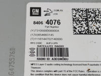 2016-2017 Chevrolet Equinox Radio AM FM Cd Player Receiver Replacement P/N:84064076 Fits Fits 2016 2017 OEM Used Auto Parts 