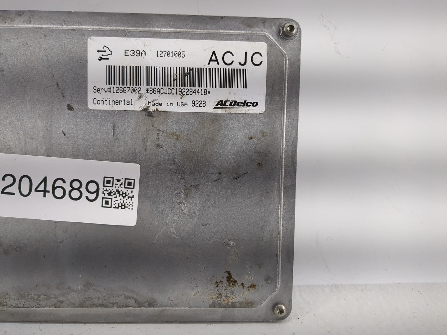 2017 Chevrolet Equinox PCM Engine Control Computer ECU ECM PCU OEM P/N:E39A 12701005 Fits Fits 2018 2019 2020 OEM Used Auto 
