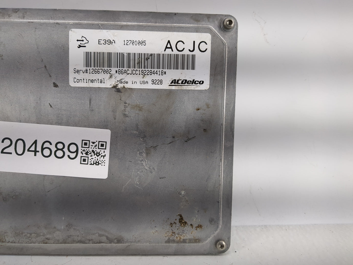 2017 Chevrolet Equinox PCM Engine Control Computer ECU ECM PCU OEM P/N:E39A 12701005 Fits Fits 2018 2019 2020 OEM Used Auto 