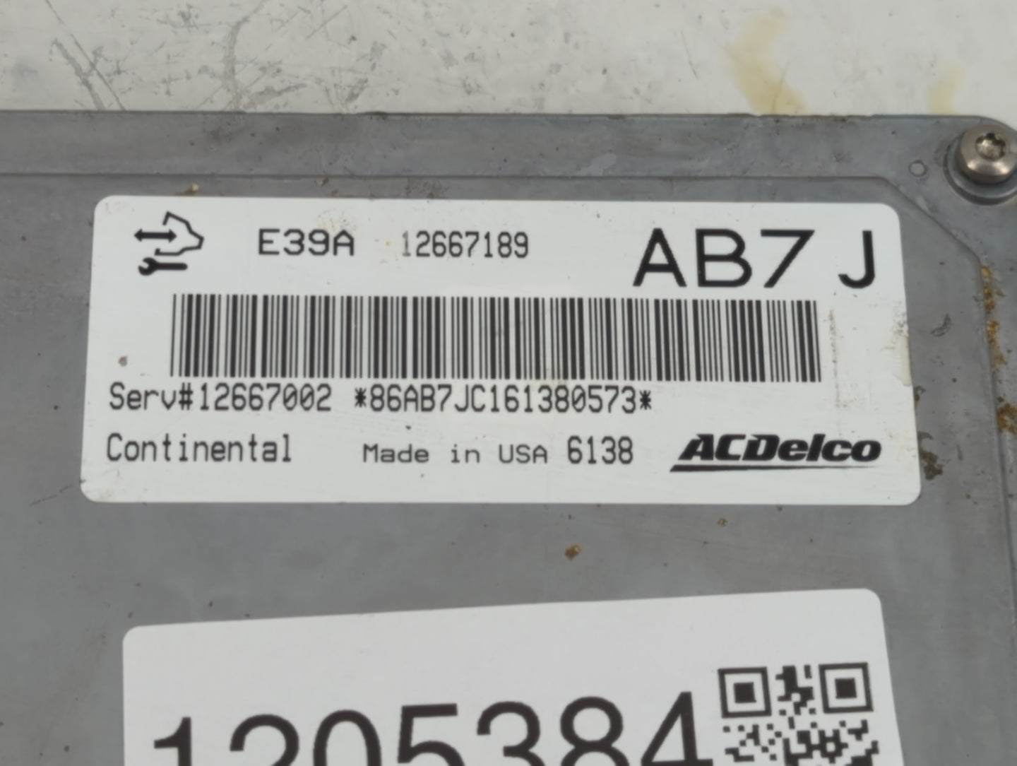 2017 Chevrolet Equinox PCM Engine Control Computer ECU ECM PCU OEM P/N:E39A12667189 Fits Fits 2018 2019 2020 OEM Used Auto P