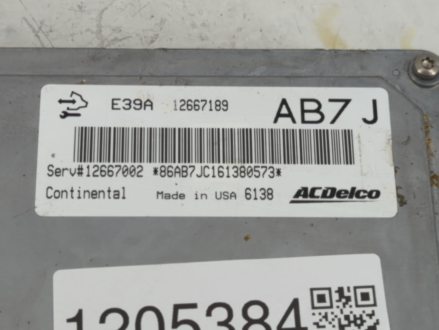 2017 Chevrolet Equinox PCM Engine Control Computer ECU ECM PCU OEM P/N:E39A12667189 Fits Fits 2018 2019 2020 OEM Used Auto P
