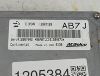 2017 Chevrolet Equinox PCM Engine Control Computer ECU ECM PCU OEM P/N:E39A12667189 Fits Fits 2018 2019 2020 OEM Used Auto P