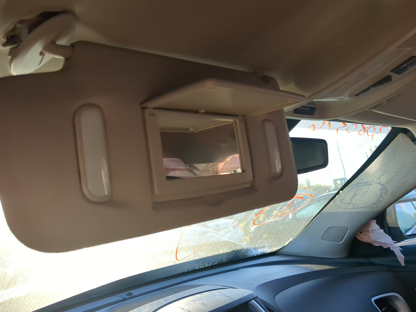 2010-2017 Chevrolet Equinox Sun Visor Shade Replacement Driver Left Mirror Fits Fits 2010 2011 2012 2013 2014 2015 2016 2017