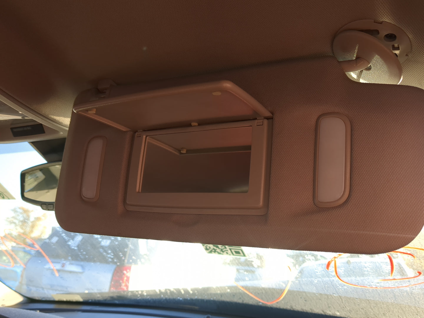 2010-2017 Chevrolet Equinox Sun Visor Shade Replacement Passenger Right Mirror Fits Fits 2010 2011 2012 2013 2014 2015 2016 