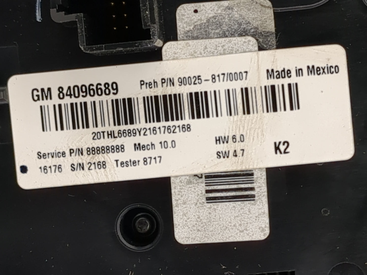 2016-2017 Chevrolet Equinox Radio Control Panel - Oemusedautoparts1.com