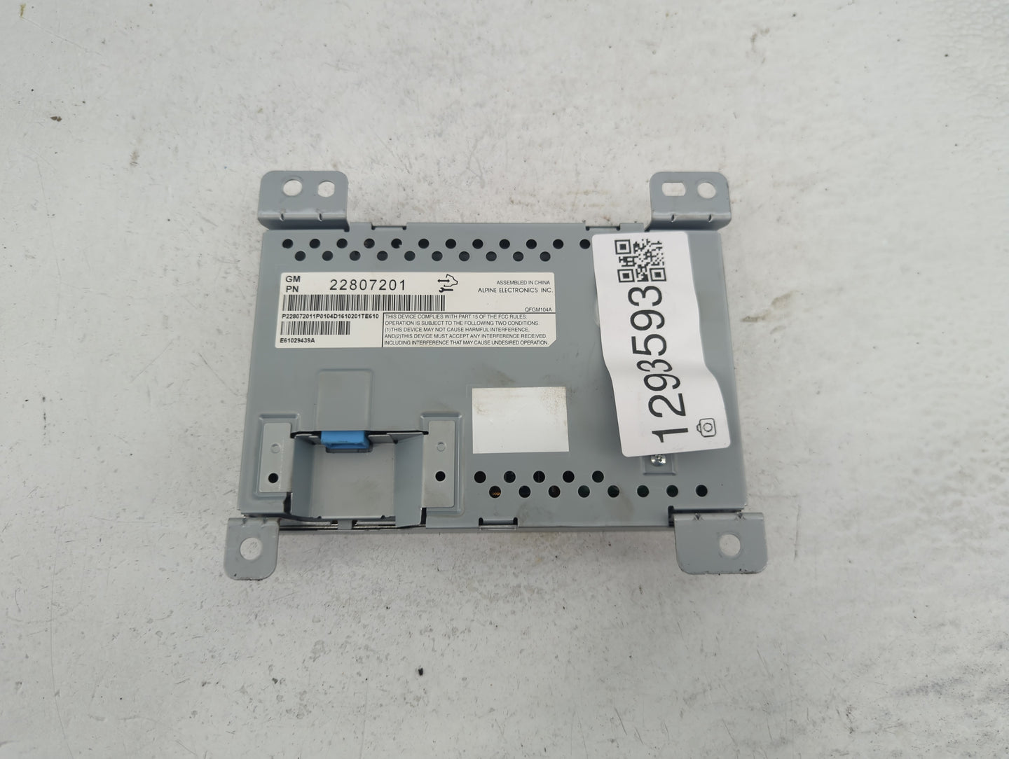 2012-2017 Chevrolet Equinox Information Display Screen - Oemusedautoparts1.com