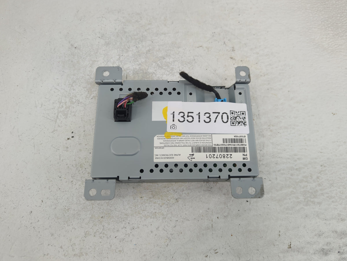 2012-2017 Chevrolet Equinox Information Radio Display Screen 1351370 - Oemusedautoparts1.com