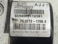 2012-2017 Chevrolet Equinox Anti-Lock Brake ABS Pump Module Actuator OEM P/N:22752689 Fits Fits 2012 2013 2014 2015 2016 201