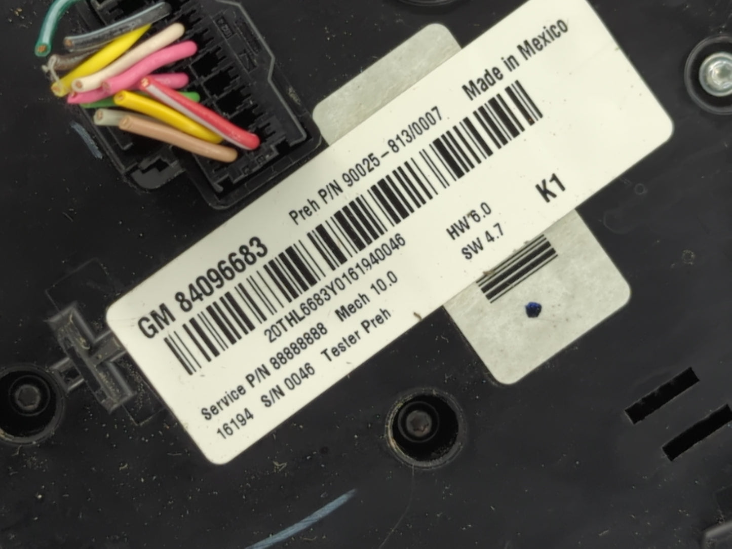 2016-2017 Chevrolet Equinox Radio Control Panel - Oemusedautoparts1.com