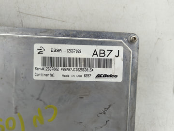 2017 Chevrolet Equinox PCM Engine Control Computer ECU ECM PCU OEM P/N:12667189 Fits Fits 2018 2019 2020 OEM Used Auto Parts