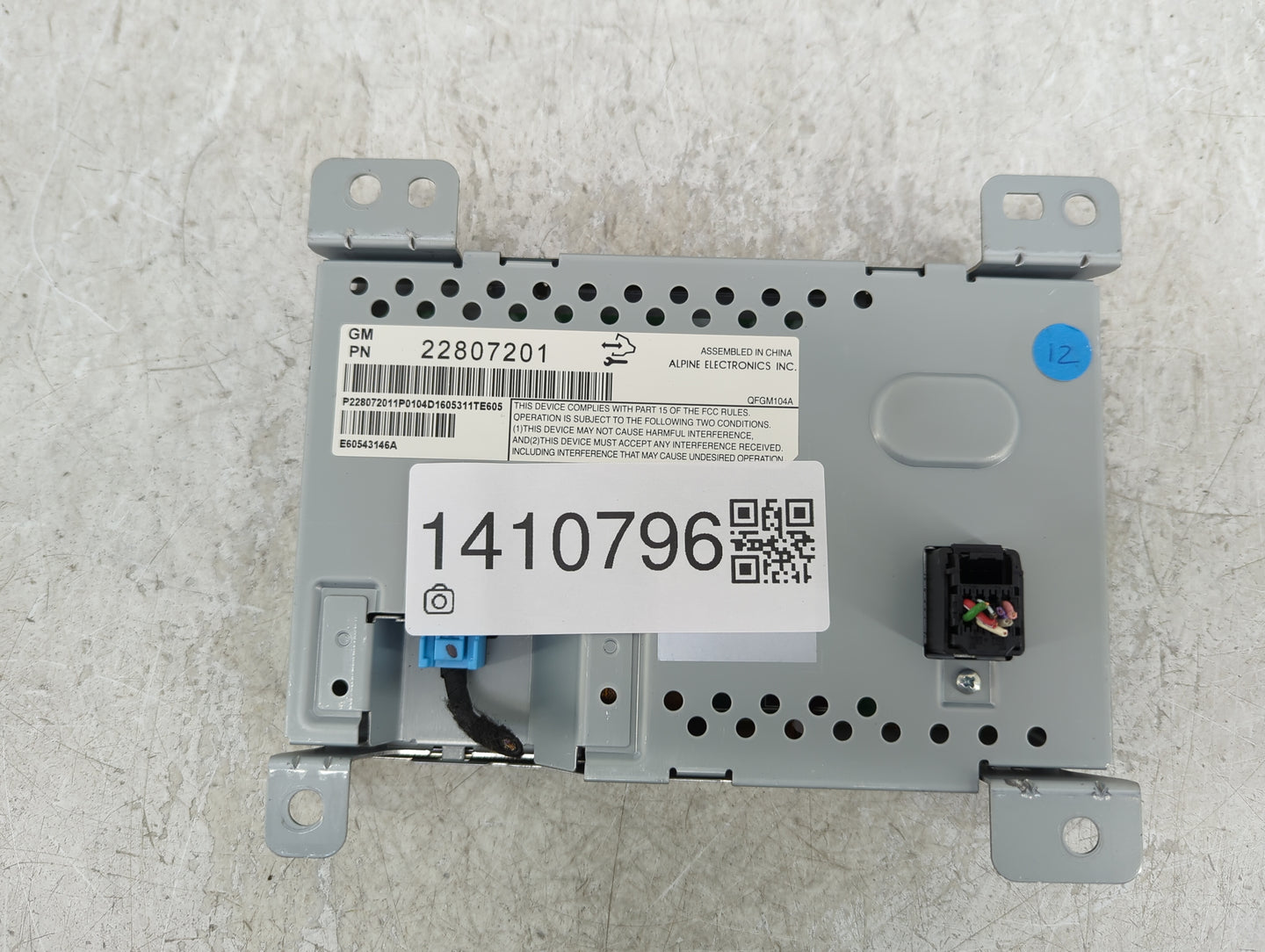 2012-2017 Chevrolet Equinox Information Display Screen - Oemusedautoparts1.com