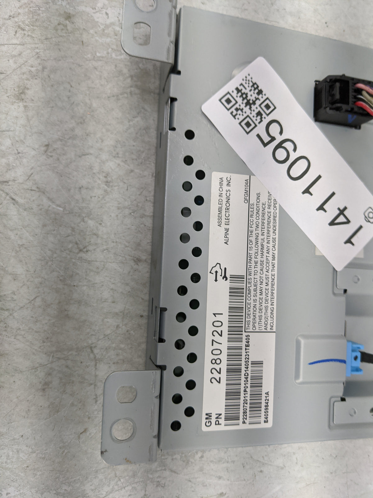 2012-2017 Chevrolet Equinox Information Radio Display Screen 1411095 - Oemusedautoparts1.com