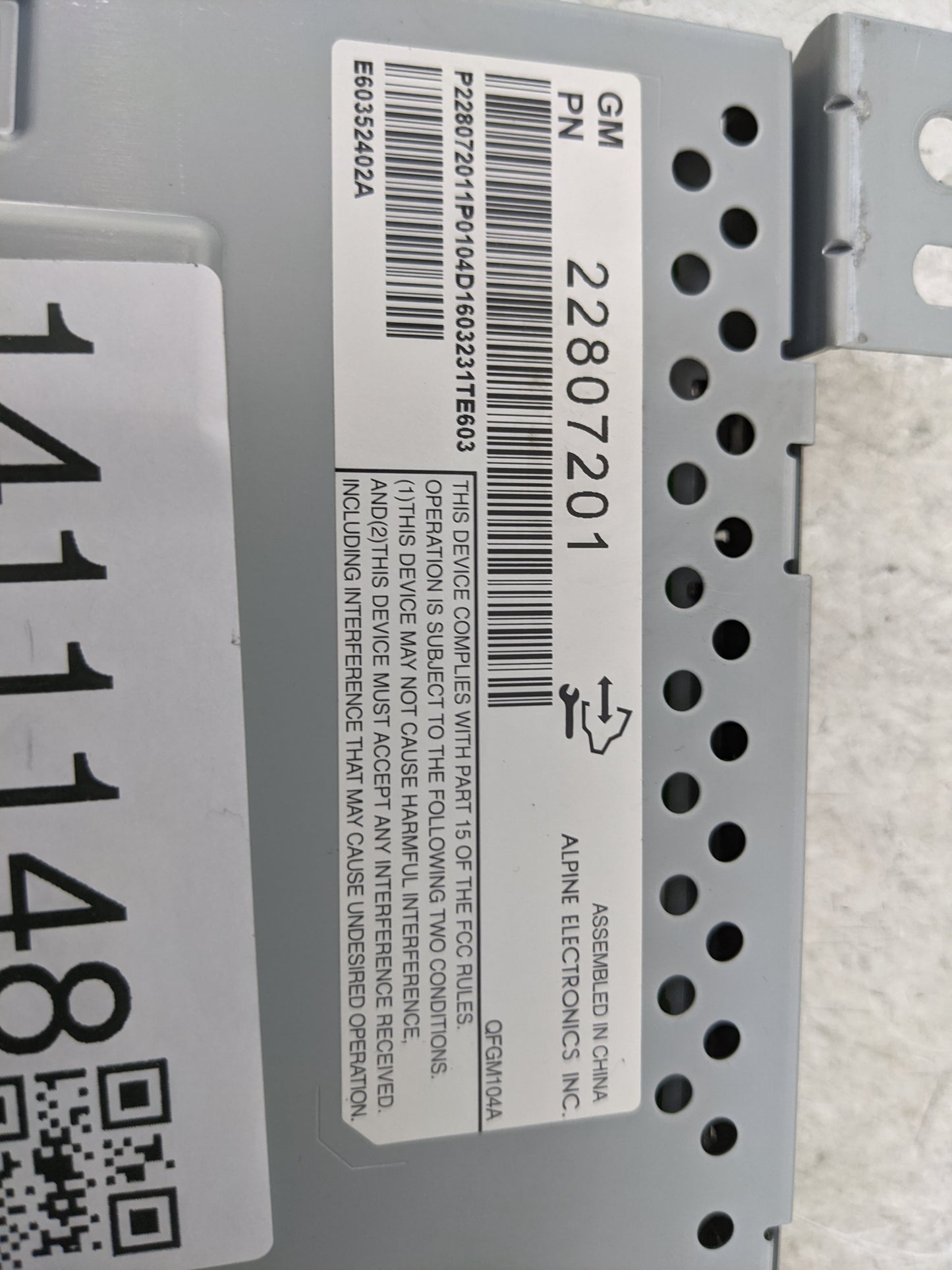 2012-2017 Chevrolet Equinox Information Display Screen - Oemusedautoparts1.com