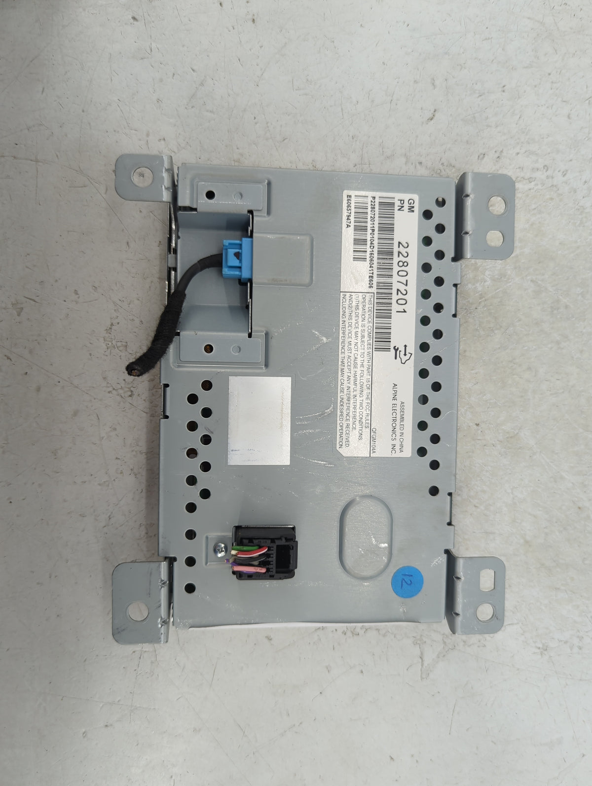 2012-2017 Chevrolet Equinox Information Radio Display Screen 1411333 - Oemusedautoparts1.com