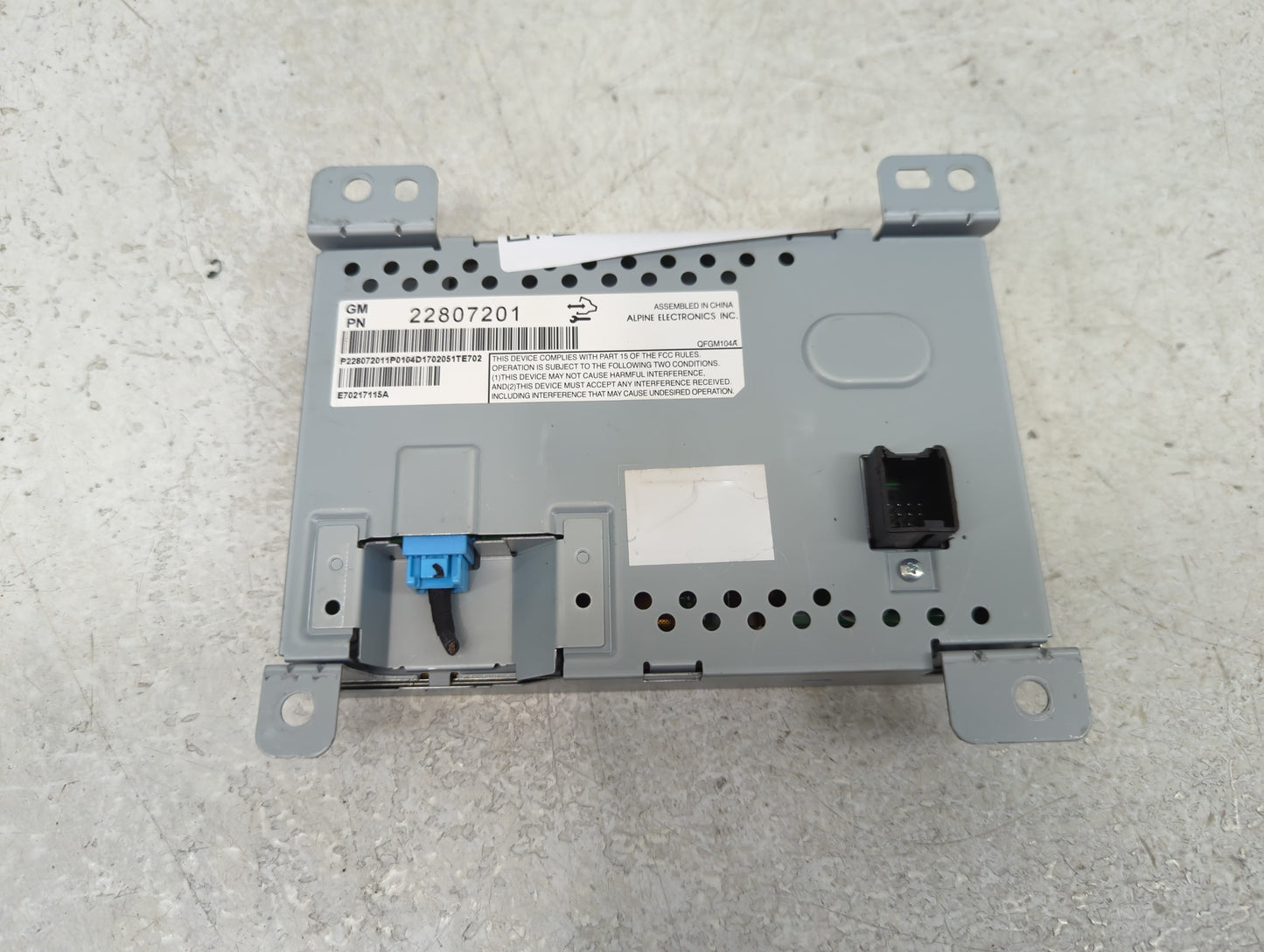 2012-2017 Chevrolet Equinox Information Display Screen - Oemusedautoparts1.com