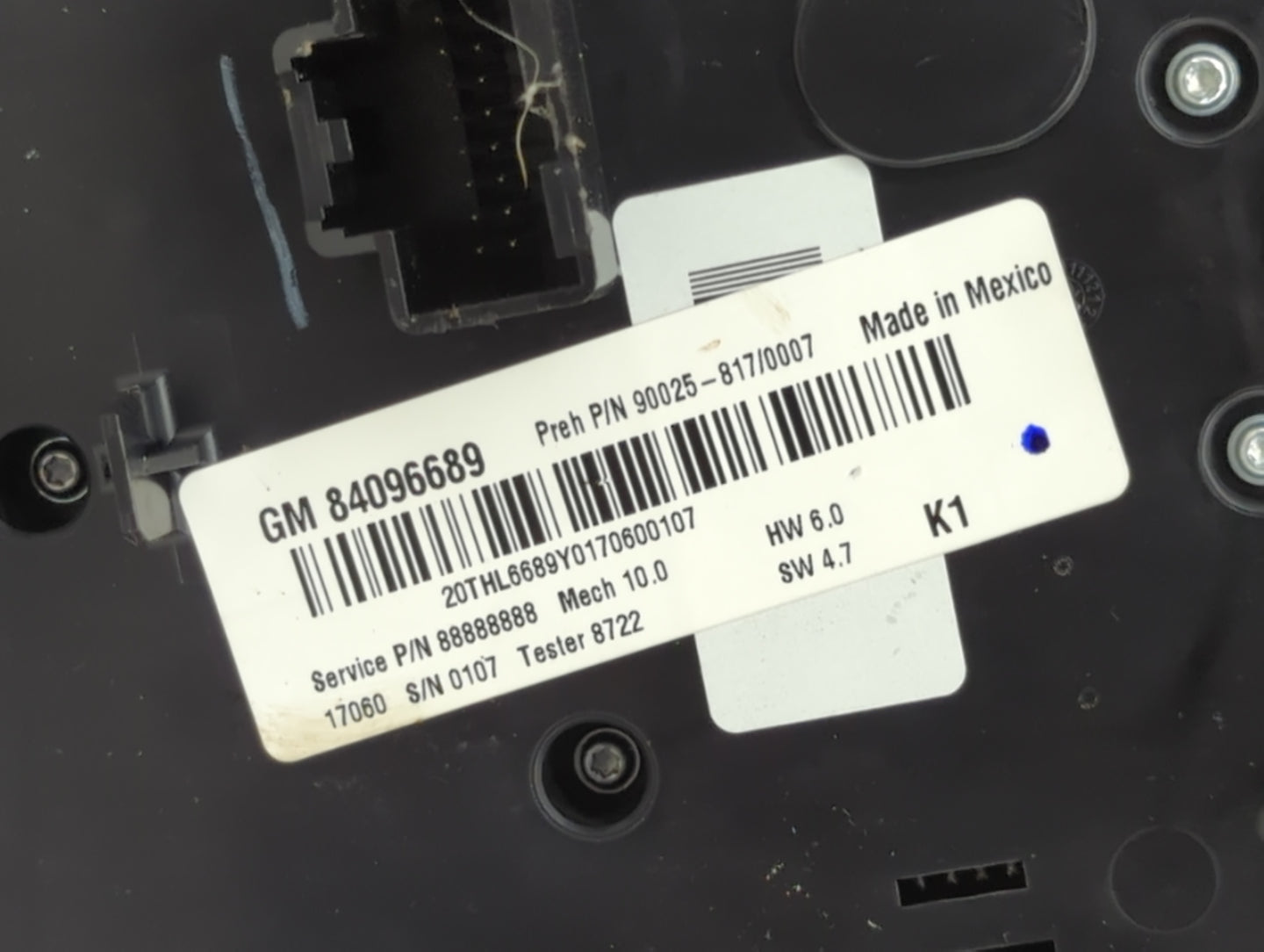 2016-2017 Chevrolet Equinox Radio Control Panel - Oemusedautoparts1.com