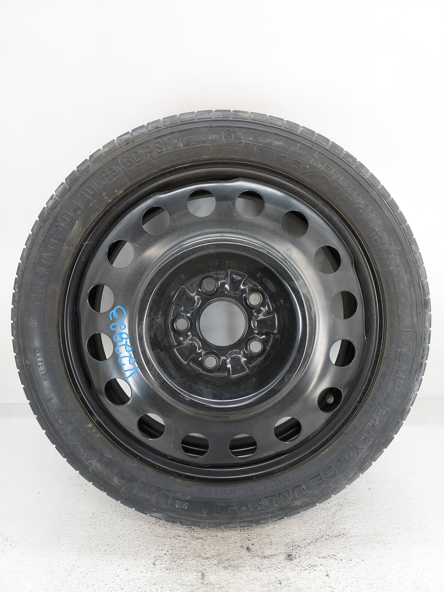 2010-2017 Chevrolet Equinox Spare Donut Tire Wheel Rim Oem 1420781 - Oemusedautoparts1.com