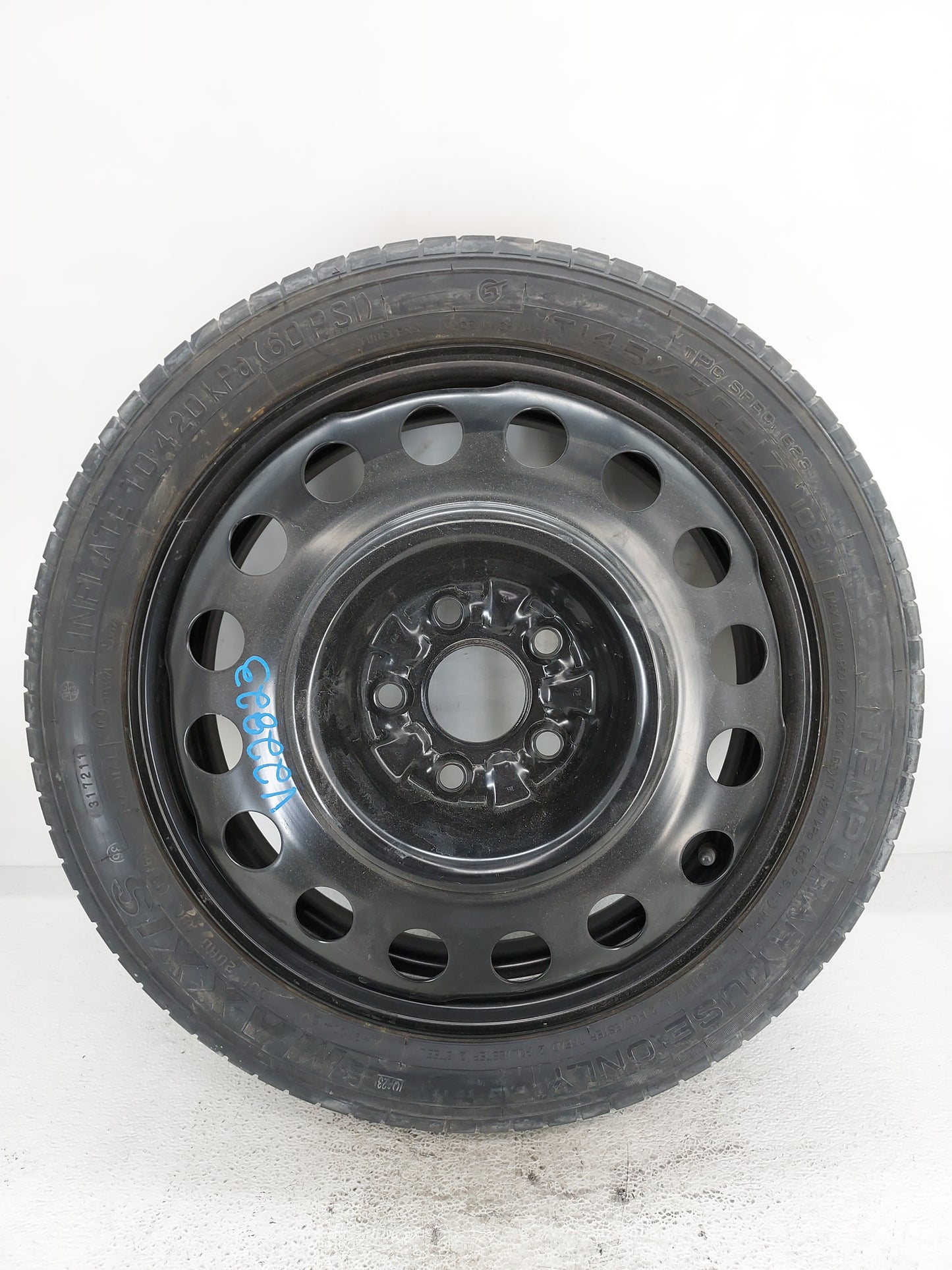 2010-2017 Chevrolet Equinox Spare Donut Tire Wheel Rim Oem 1420781 - Oemusedautoparts1.com