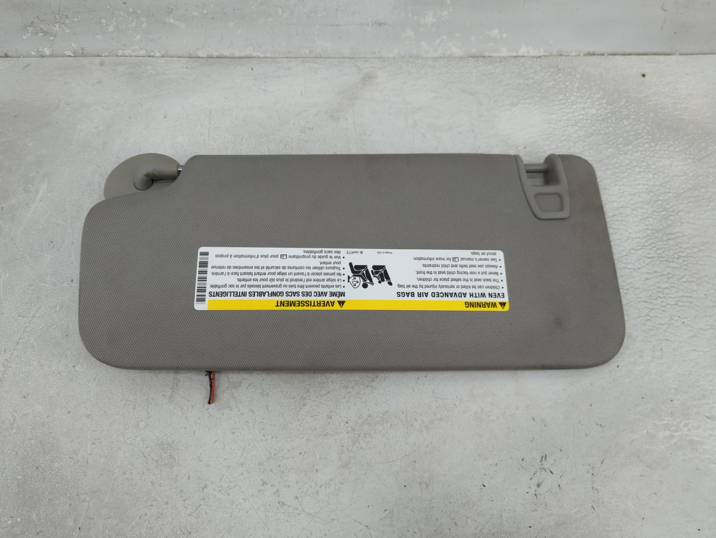 2010-2017 Chevrolet Equinox Sun Visor Shade Replacement Passenger Right Mirror Fits Fits 2010 2011 2012 2013 2014 2015 2016 