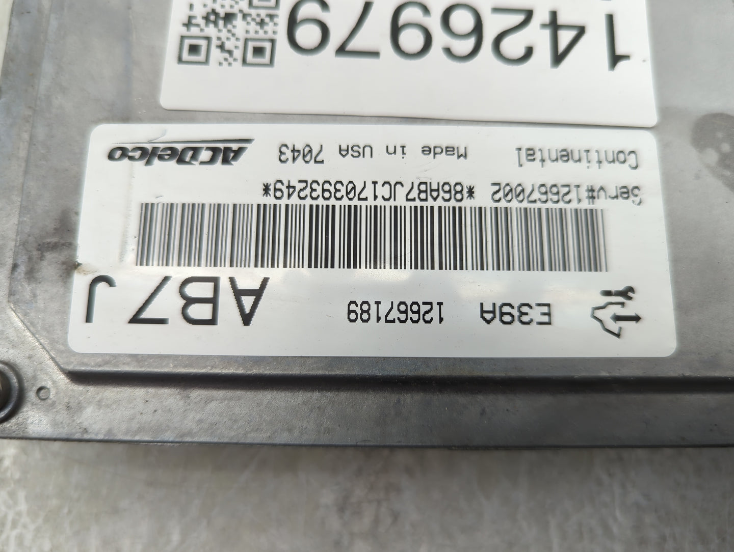 2017 Chevrolet Equinox PCM Engine Control Computer ECU ECM PCU OEM P/N:12667002 86AB7JC17039324, 12667189 Fits Fits 2018 201