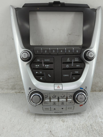 2016-2017 Chevrolet Equinox Radio Control Panel Silver - Oemusedautoparts1.com
