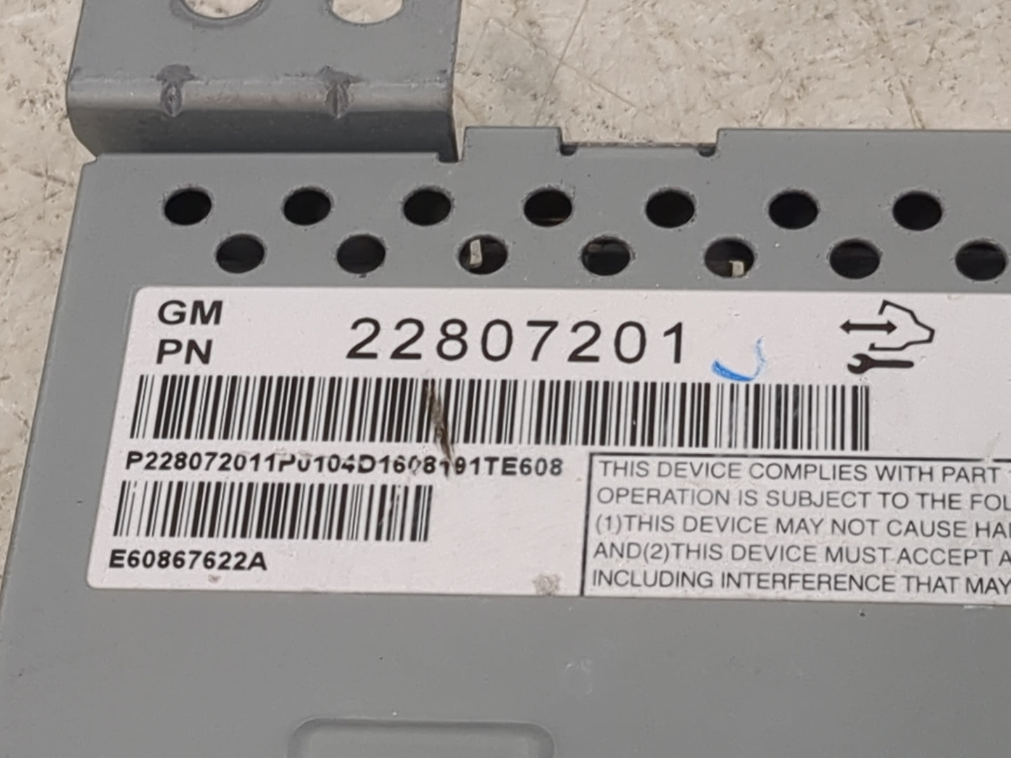 2012-2017 Chevrolet Equinox Information Display Screen 1467342 - Oemusedautoparts1.com