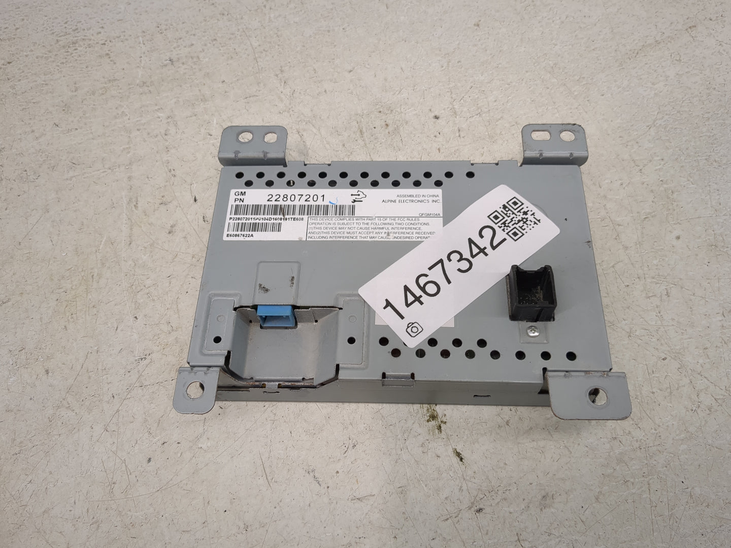 2012-2017 Chevrolet Equinox Information Display Screen 1467342 - Oemusedautoparts1.com