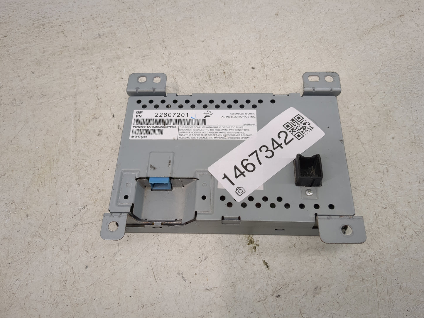 2012-2017 Chevrolet Equinox Information Display Screen 1467342 - Oemusedautoparts1.com